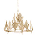 9000-0997- Bowthorpe 9-Light Chandelier in Coco Cream by Currey and Company