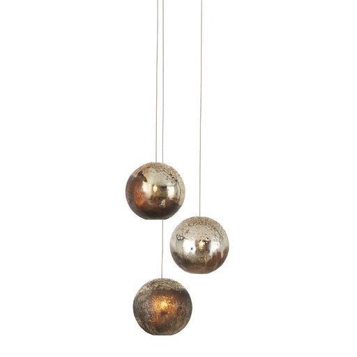 9000-1013- Pathos 3-Light Pendant by Currey and Company