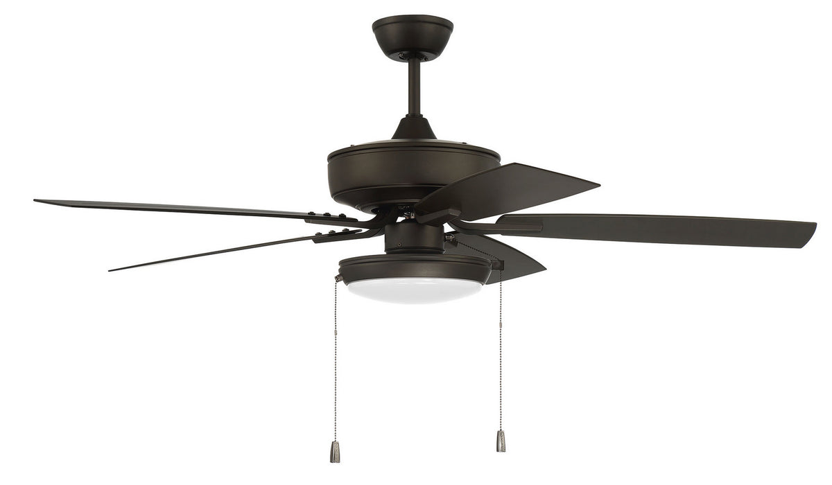 OP119ESP5- Outdoor Pro Plus 119 Pan Light Kit 52" Outdoor Ceiling Fan in Espresso by Craftmade