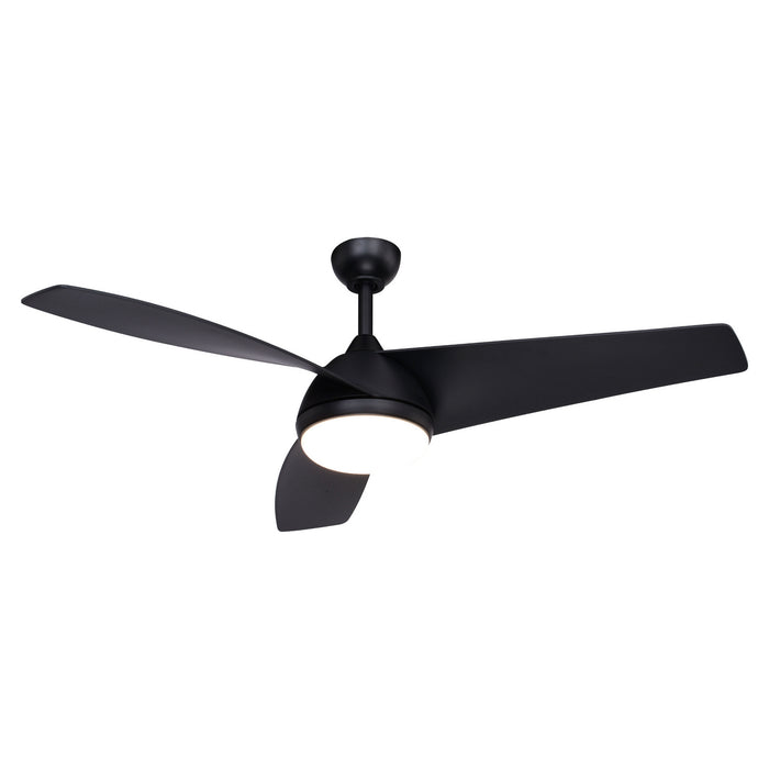 Odell 52" Ceiling Fan in Black