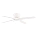 Erie 52" Ceiling Fan in Matte White