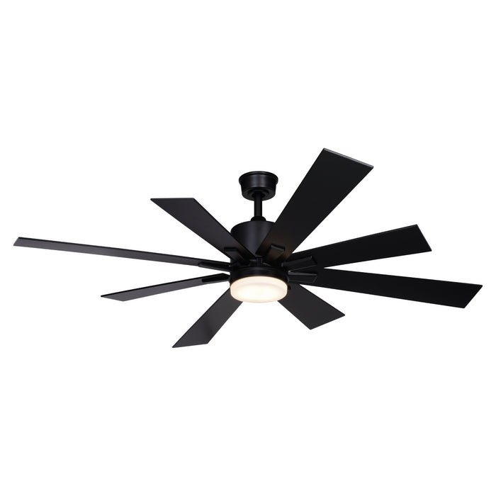 Crawford 60" Ceiling Fan in Black