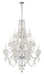 1157-CH-CL-MWP- Traditional Crystal 20-Light Chandelier in Polished Chrome by Crystorama