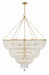 618-GA- Rylee 32 Light Chandelier in Antique Gold by Crystorama