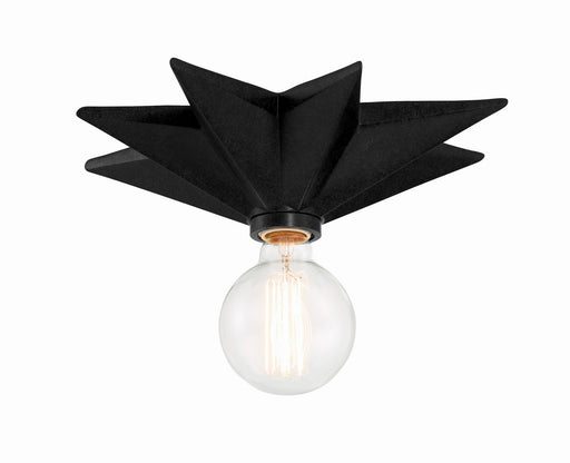 9230-BK_CEILING- Astro 1-Light Ceiling Mount in Black by Crystorama