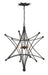 9236-BK- Astro 4-Light Chandelier in Black by Crystorama