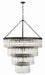 EMO-5409-BF- Emory 22-Light Chandelier in Black Forged by Crystorama