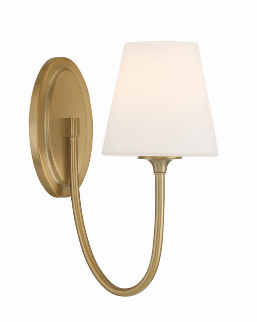 JUN-10321-VG- Juno 1-Light Wall Mount in Vibrant Gold by Crystorama