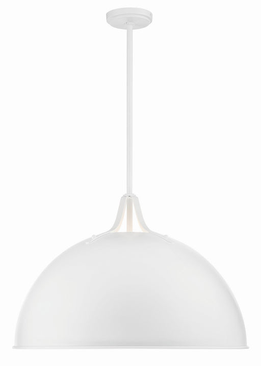 SOT-18017-WH- Soto 3-Light Pendant in White by Crystorama