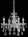 LD2015D17C - Calista 4-Light Pendant in Chrome with Clear Royal Cut Crystal by Elegant Lighting