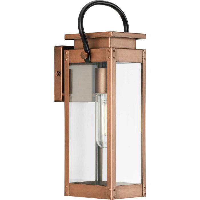 P560004-169- Union Square 1-Light Outdoor Wall Lantern in Antique Copper (Painted) by Progress Lighting