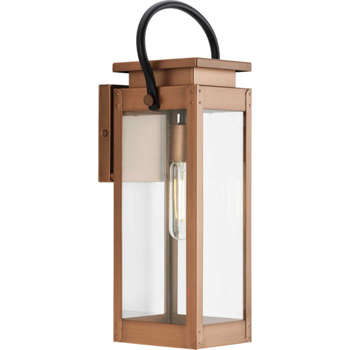 P560005-169- Union Square 1-Light Outdoor Wall Lantern in Antique Copper (Painted) by Progress Lighting