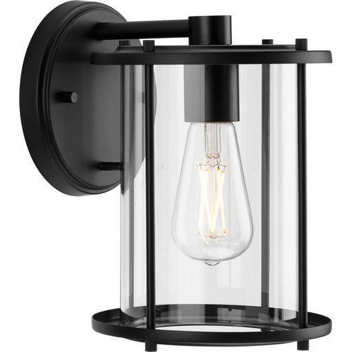 P560057-31M- Gunther 1-Light Outdoor Wall Lantern in Matte Black by Progress Lighting