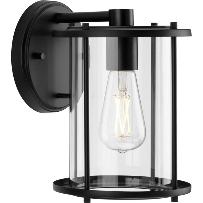 P560057-31M- Gunther 1-Light Outdoor Wall Lantern in Matte Black by Progress Lighting