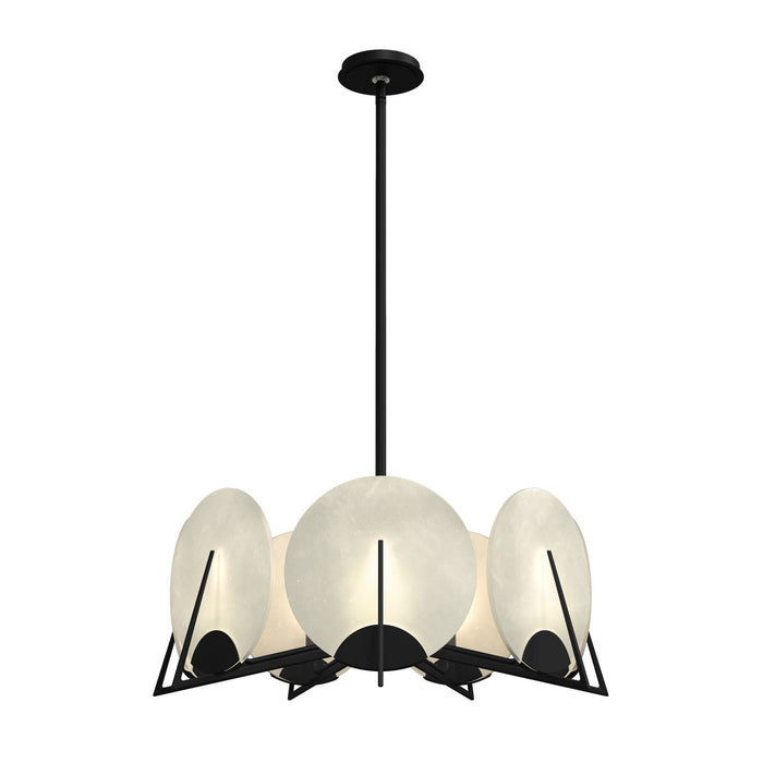 Callisto 7-Light Pendant in Black - 131059-SKT-MULT-10-AR by Hubbardton Forge