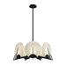 Callisto 7-Light Pendant in Black - 131059-SKT-MULT-10-AR by Hubbardton Forge