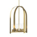 Triomphe 8-Light Pendant in Modern Brass - 131071-SKT-MULT-86-FD0611 by Hubbardton Forge