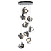 Riza 9-Light Pendant in Ink - 131099-SKT-STND-89-GG0711 by Hubbardton Forge