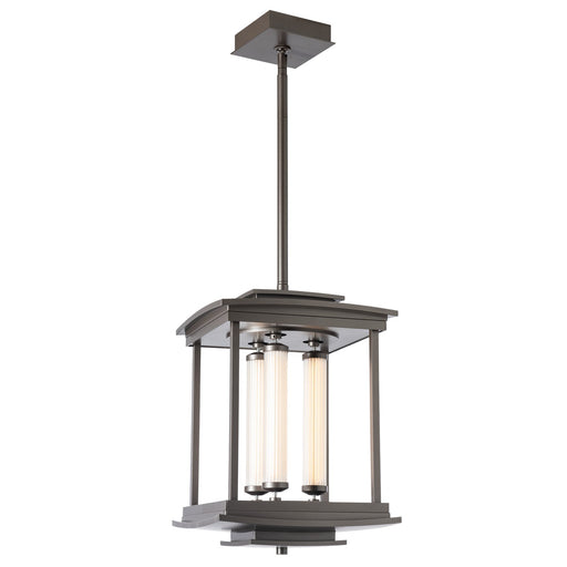 Athena 3-Light LED Lantern in Dark Smoke - 131633-LED-MULT-07-ZM0733 by Hubbardton Forge