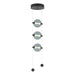 Abacus 3-Light LED Pendant in Black - 139059-LED-STND-10-YL0668 by Hubbardton Forge