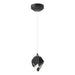 Chrysalis 1-Light Small Pendant in Black - 161188-SKT-STND-10-BP0754 by Hubbardton Forge