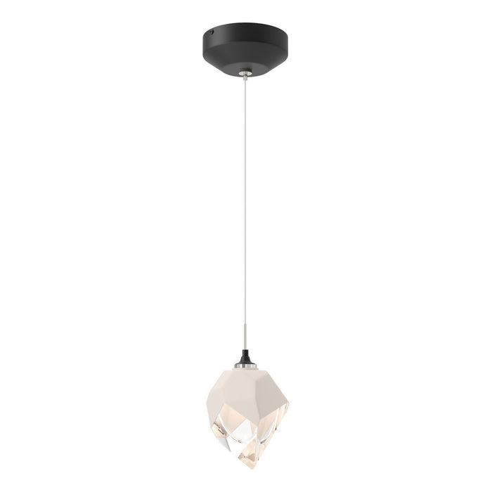 Chrysalis 1-Light Small Pendant in Black - 161188-SKT-STND-10-WP0754 by Hubbardton Forge