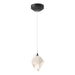 Chrysalis 1-Light Small Pendant in Black - 161188-SKT-STND-10-WP0754 by Hubbardton Forge