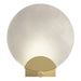 Callisto 1-Light Sconce in Modern Brass - 201059-SKT-86-AR by Hubbardton Forge