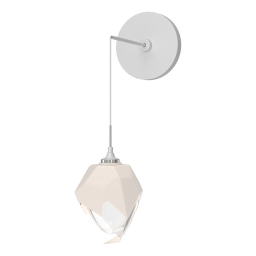 Chrysalis Small Low Voltage Sconce in White - 201397-SKT-02-WP0754 by Hubbardton Forge