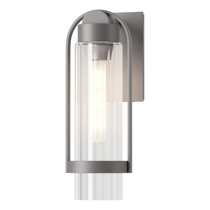 Alcove Small Outdoor Sconce in Coastal Burnished Steel - 302555-SKT-78-ZM0741 by Hubbardton Forge