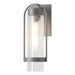 Alcove Small Outdoor Sconce in Coastal Burnished Steel - 302555-SKT-78-ZM0741 by Hubbardton Forge