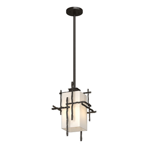 Tura Outdoor Pendant in Coastal Oil Rubbed Bronze - 363015-SKT-MULT-14-GG0093 by Hubbardton Forge