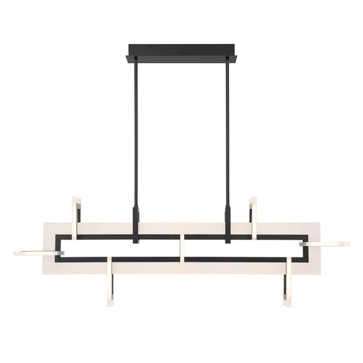 Inizio LED Chandelier in Black