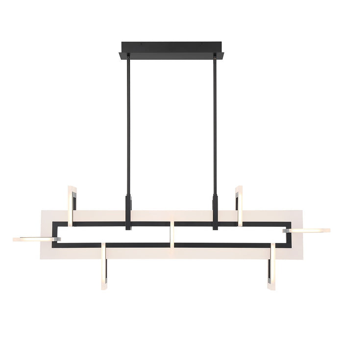 Inizio LED Chandelier in Black