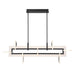 Inizio LED Chandelier in Black