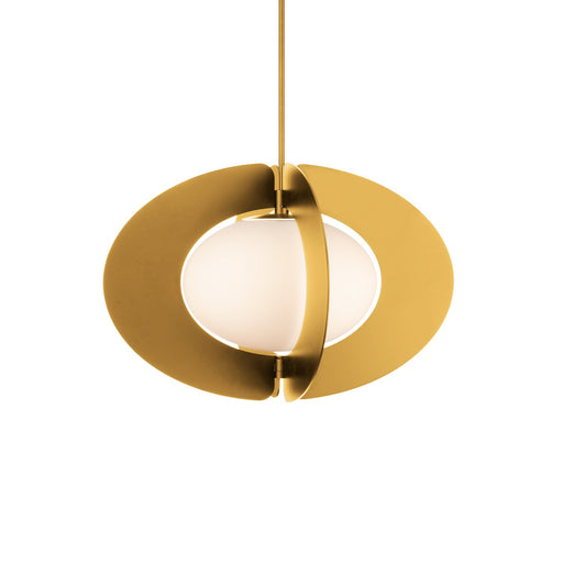 PD-94316-AB- Echelon LED Pendant in Aged Brass by Modern Forms