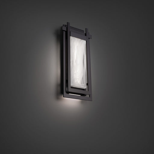 WS-W64316-BK- Haze LED Outdoor Wall Sconce in Black by Modern Forms