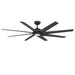 Roboto Xl 70" Ceiling Fan in Matte Black