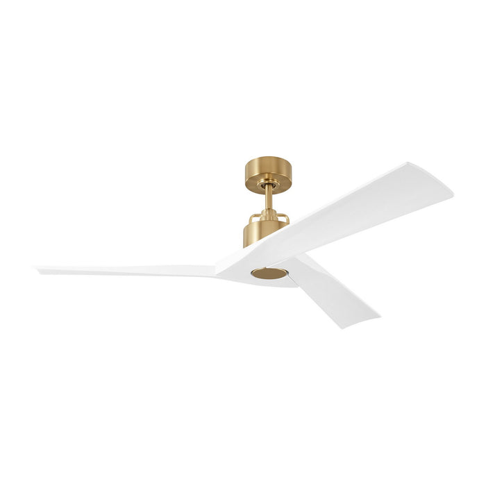 Alma Smart 52" Ceiling Fan in Burnished Brass