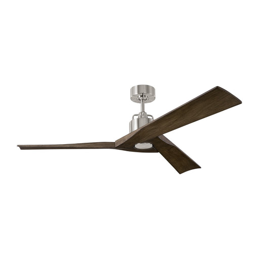 Alma Smart 52" Ceiling Fan in Brushed Steel