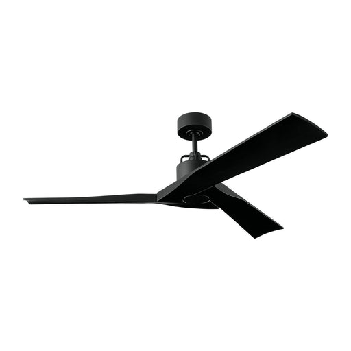 Alma Smart 52" Ceiling Fan in Midnight Black