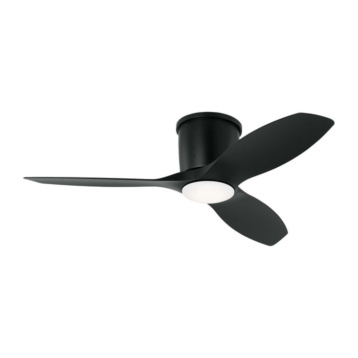 Titus 44 Hugger LED 44" Ceiling Fan in Midnight Black