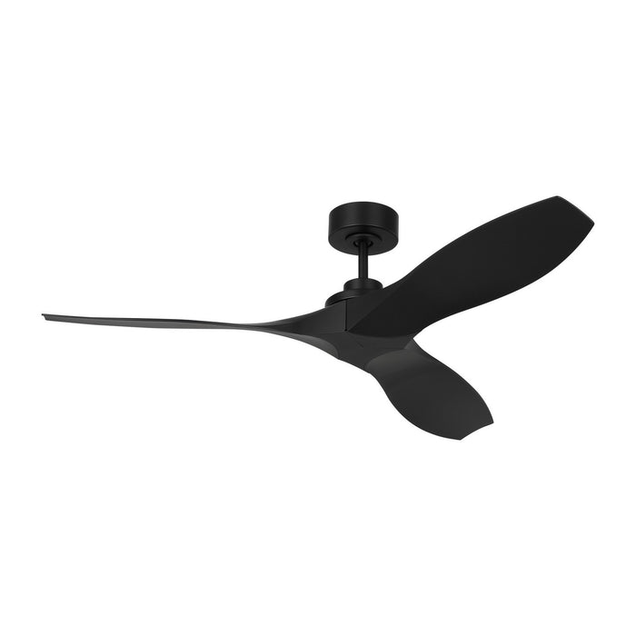 Collins Coastal Smart 52" Ceiling Fan in Midnight Black