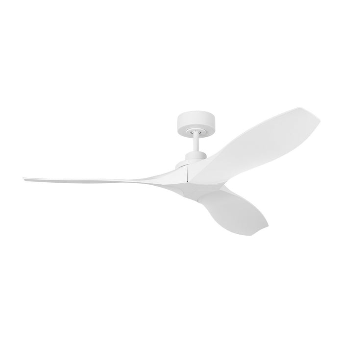 Collins Coastal Smart 52" Ceiling Fan in Matte White