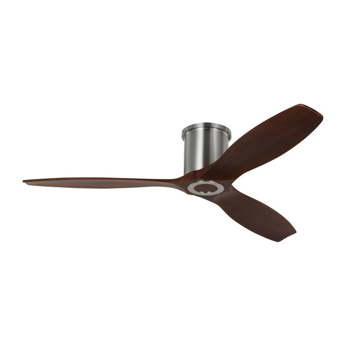 Collins Smart Hugger 52" Ceiling Fan in Brushed Steel