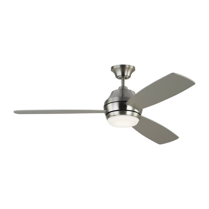 Ikon LED 52" Ceiling Fan in Brushed Steel