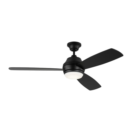 Ikon LED 52" Ceiling Fan in Midnight Black