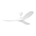 Maverick Coastal 52" Ceiling Fan in Matte White