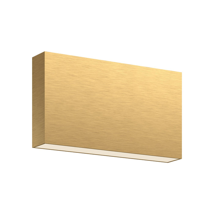 AT6610-BG- Mica LED All-Terior Wall in Brushed Gold by Kuzco Lighting