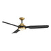 CF95960-BG - Fremont 60" Ceiling Fan in Brushed Gold by Kuzco Lighting